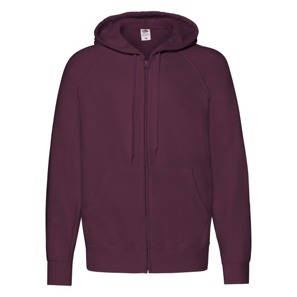 Felpa con zip con cappuccio